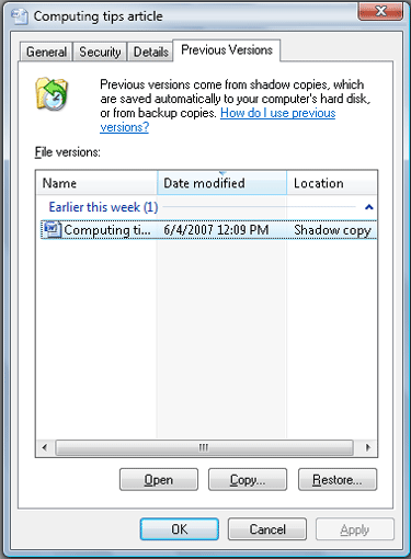 Windows Vista
