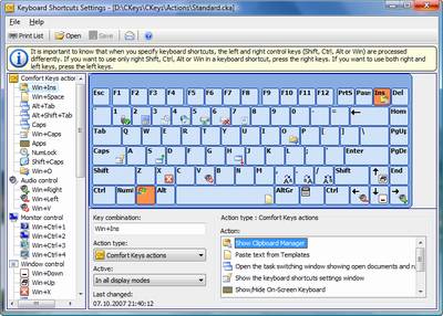 Shortkeysen