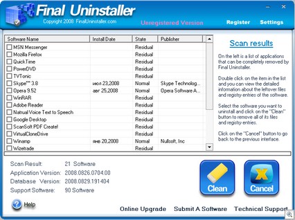 FinalUninstall