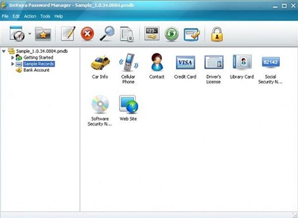 ImVajra Password Manager -- красивый менеджер паролей с онлайновой базой
