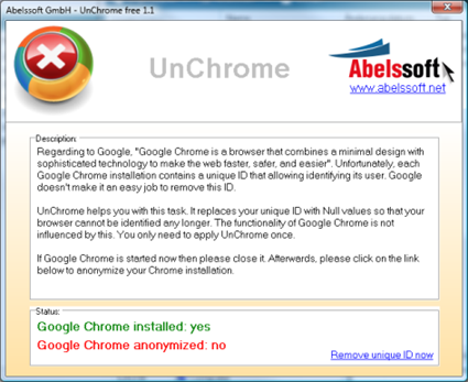 AbeIsoft GmbH ; UnChrorne free U