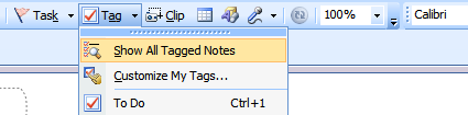 Tagged notes