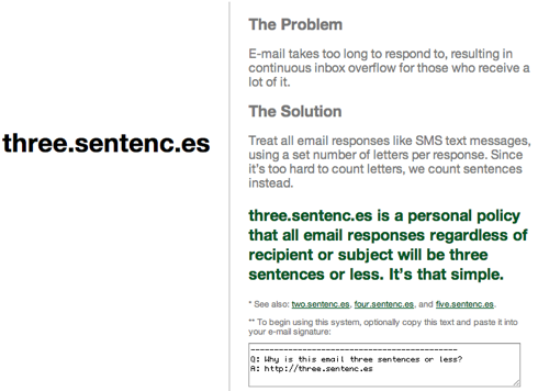Sentenc.es - A Disciplined Way To Deal With Email.png