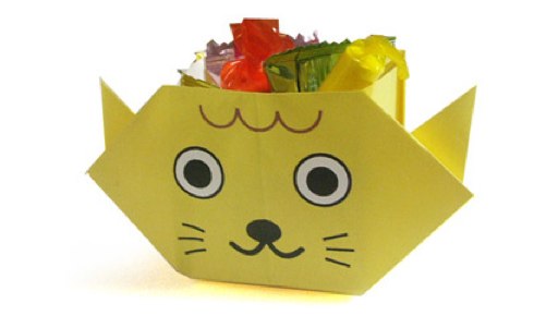 Origami Cat_s Box-2