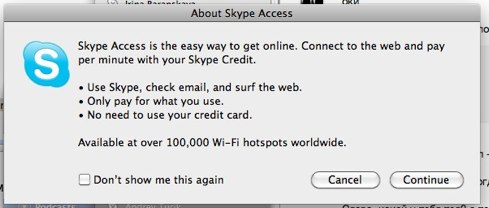 About Skype Access