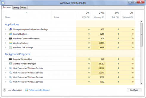 windows 8 task manager