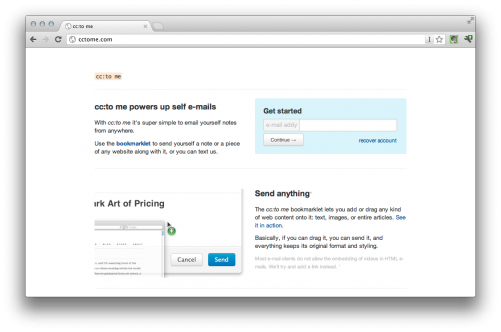 CC:to me поможет сохранить любую информацию в Gmail