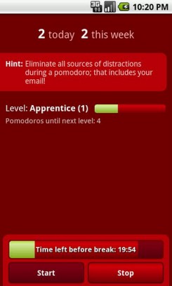 Pomodroido — помидорное планирование на вашем Android Pomodroido — помидорное планирование на вашем Android