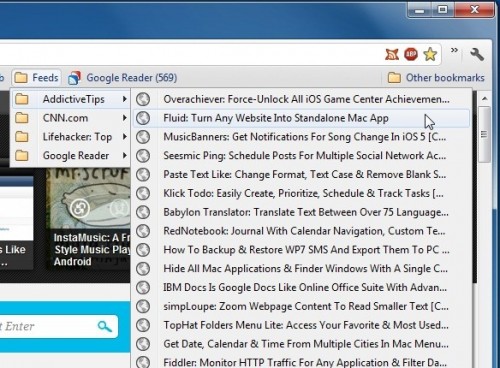 живые закладки для браузера Chrome