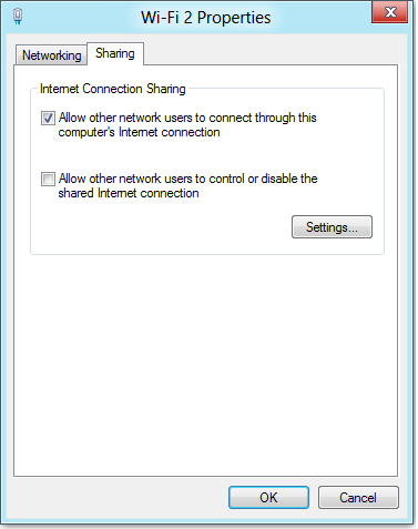 Как сделать из ноутбука под Windows 8 точку доступа WiFi
