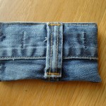 DIY: Как сделать напоясный чехол для смартфона или плеера из старых джинс