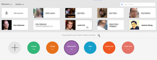 Друзья в Google+