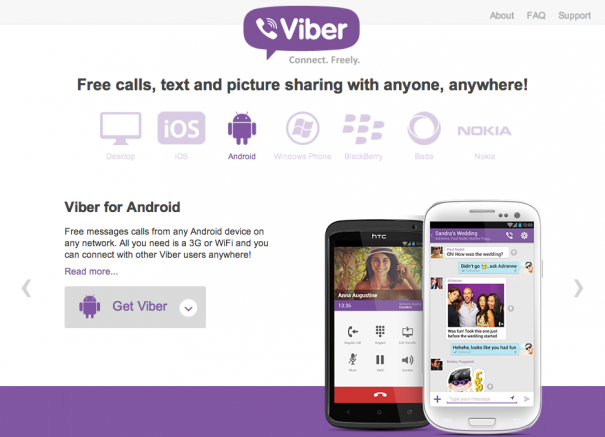 Viber доступен решительно для всего!