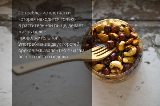 вегетарианство орехи