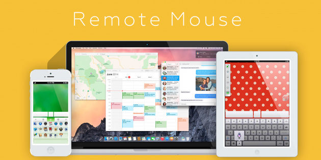 Ваш смартфон и планшет сможет заменить вам клавиатуру и мышь с приложением Remote Mouse