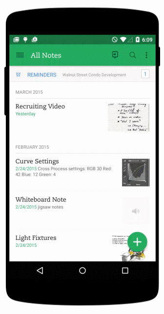 Evernote Android - фото 3