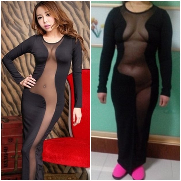 платье не по размеру