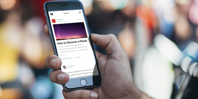 Пользователи iOS приложения Medium получили возможность публиковать статьи с iPhone и iPad