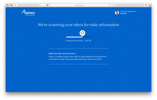 Процесс сканирования