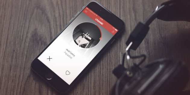Choosic ищет новую музыку по вашим предпочтением (iOS)