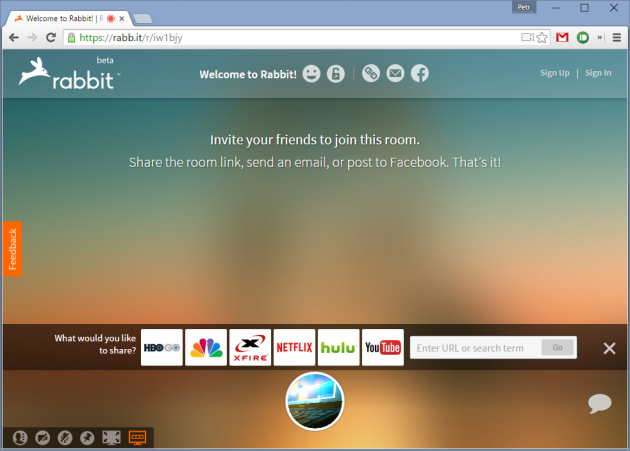 rabb.it - video call service