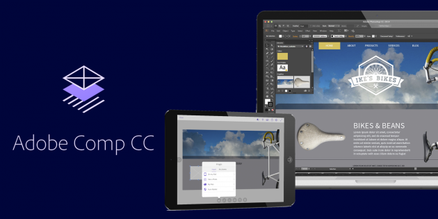 Adobe Comp — быстрое и функциональное приложение для работы со шрифтами, графикой и создания пользовательских интерфейсов