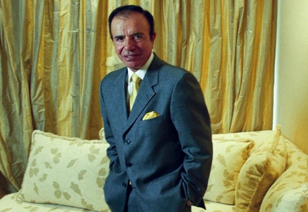 Приметы, суеверия Аргентины: Карлос Менем