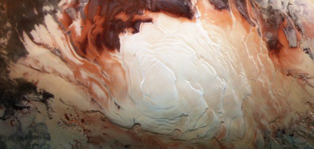 Вода на Марсе существует в жидком и твёрдом состоянии