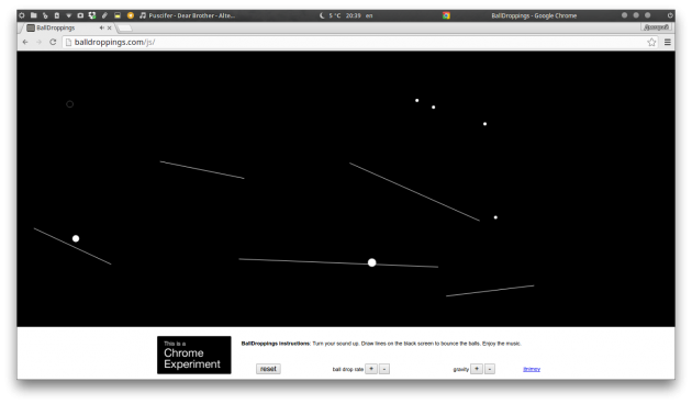BallDroppings Как создать мелодию с помощью падающих шариков: BallDroppings