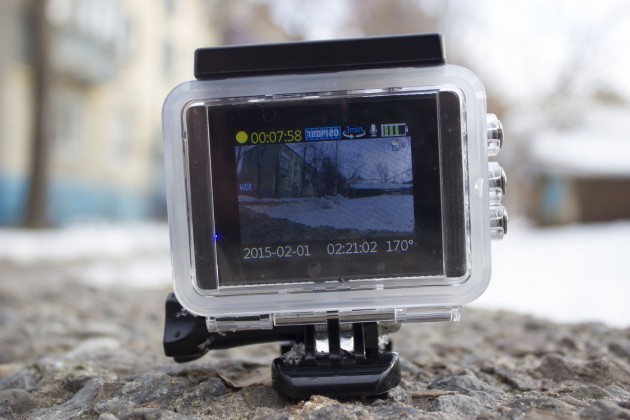 SJCAM SJ5000X Elite: экран SJCAM SJ5000X Elite: экран