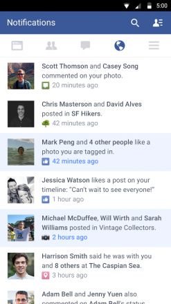 Android-приложение Facebook Android-приложение Facebook