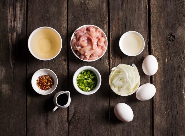 Оякодон: ингредиенты Оякодон: ингредиенты