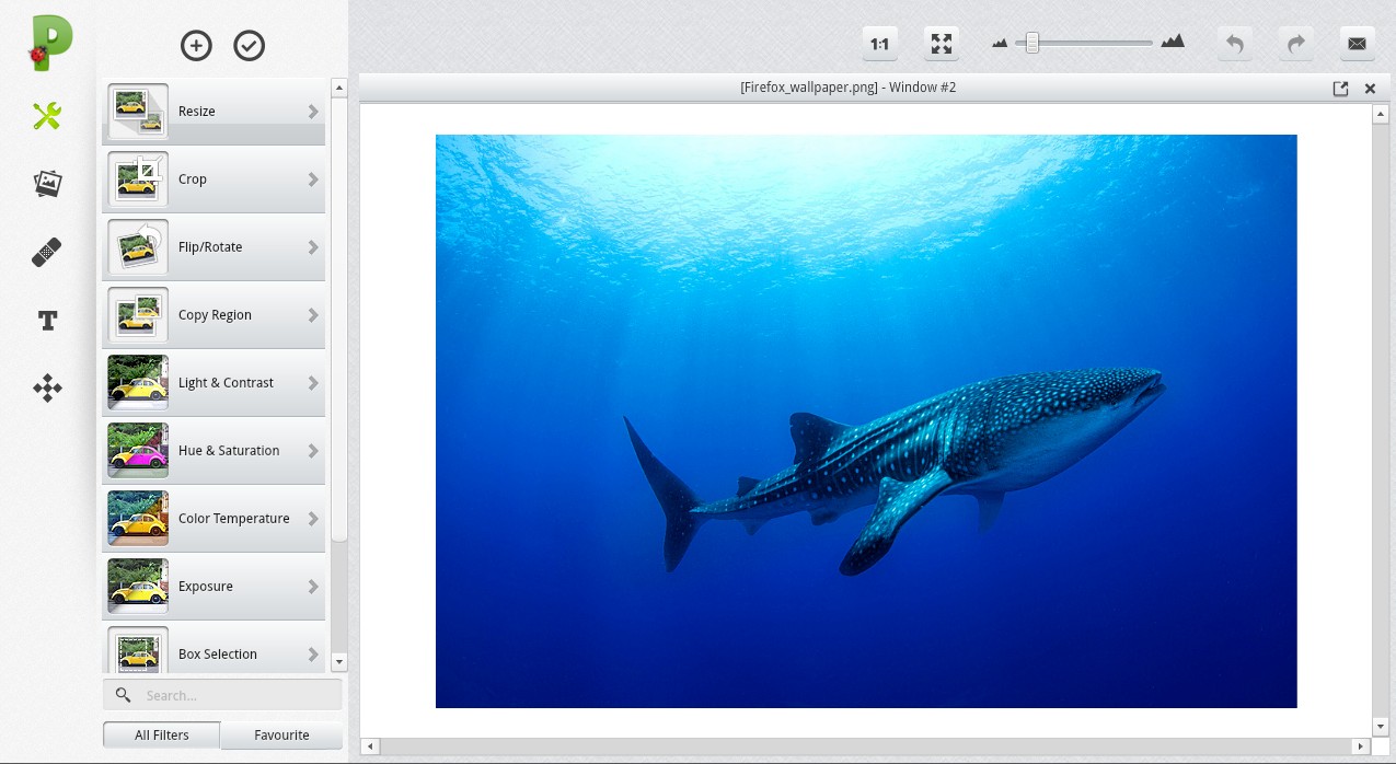  Добавление фильтров и эффектов