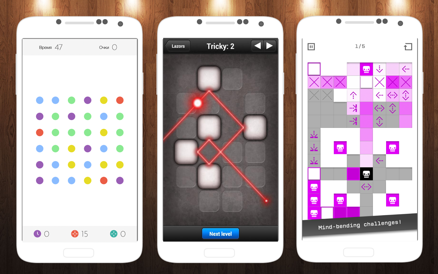 Умные игры для Android: Dots, Lazors и Blip Blup — Лайфхакер