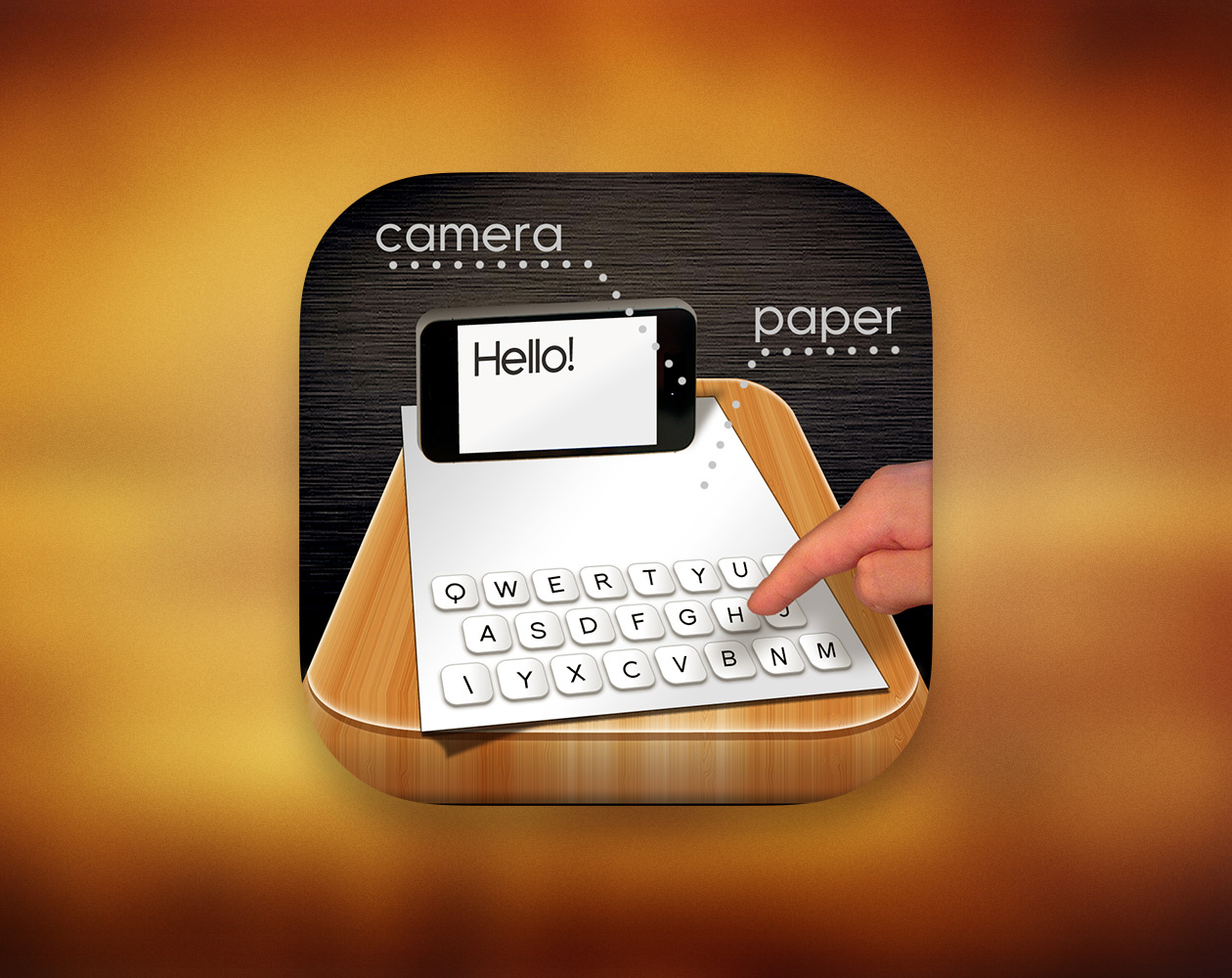 Paper Keyboard: настоящая бумажная клавиатура для iPhone — Лайфхакер