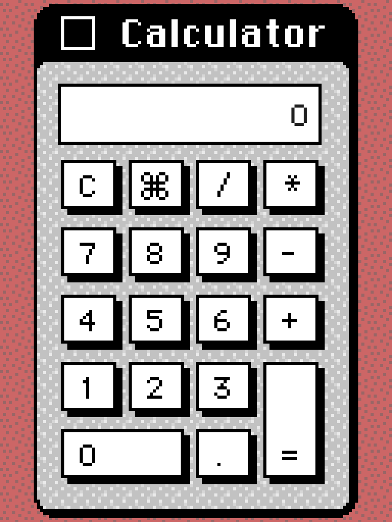Как создавался стандартный калькулятор для Macintosh — Лайфхакер