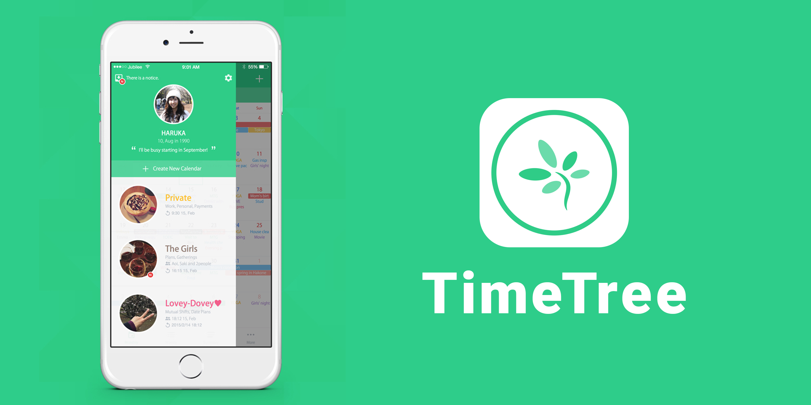 TimeTree — календарь, который позволяет обмениваться своими планами с  друзьями — Лайфхакер