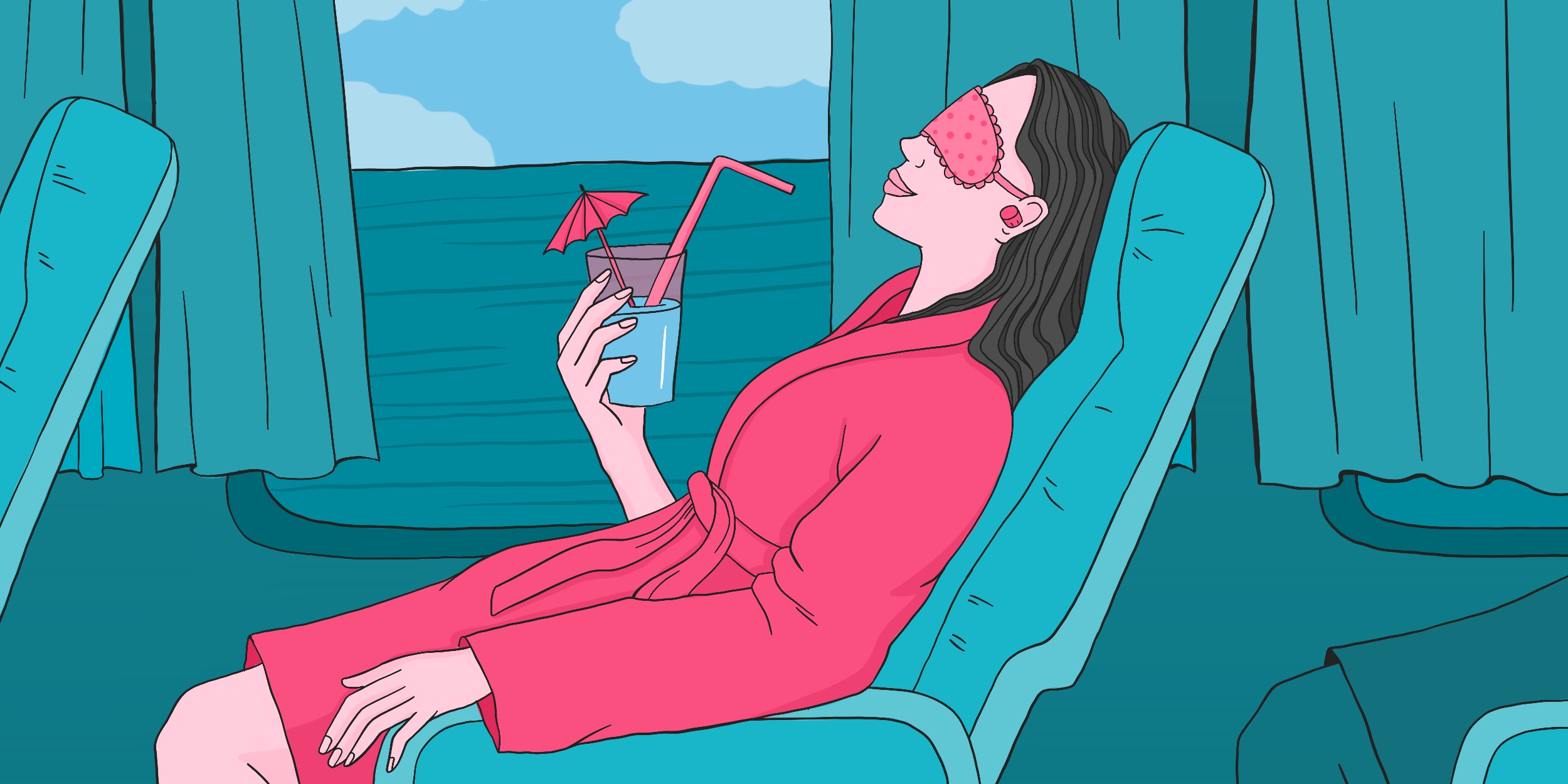 Женщина спит в автобусе - altaifish.ru