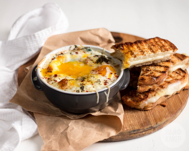 Идеи для завтрака: «Кремовая» яичница