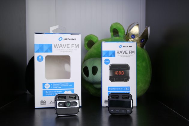 FM-трансмиттеры Neoline: установка и соединение