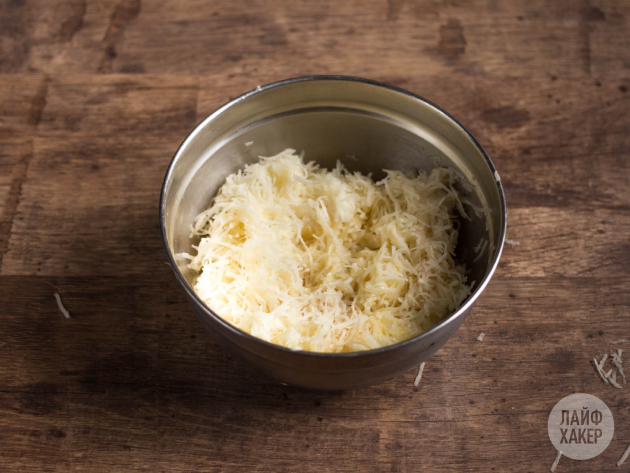 Как приготовить картофельный киш: измельчите картофель
