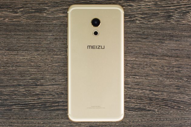 Meizu Pro 6: задняя панель