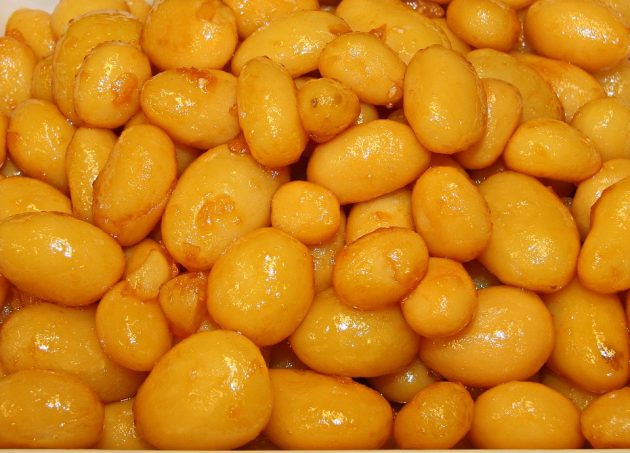 Карамельный картофель