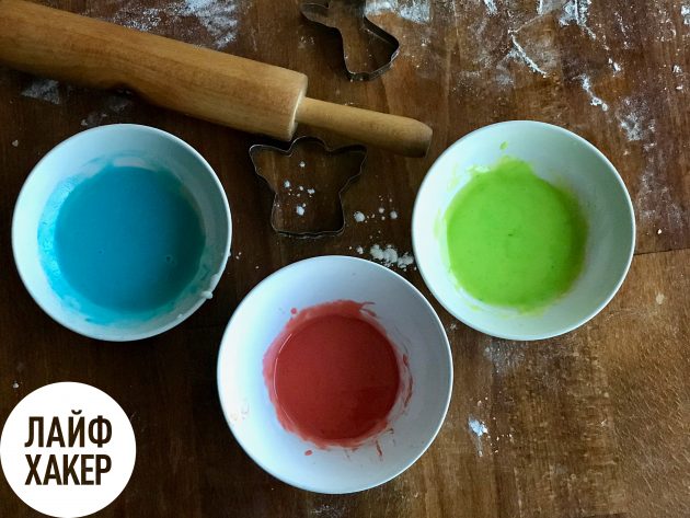 Цветная глазурь