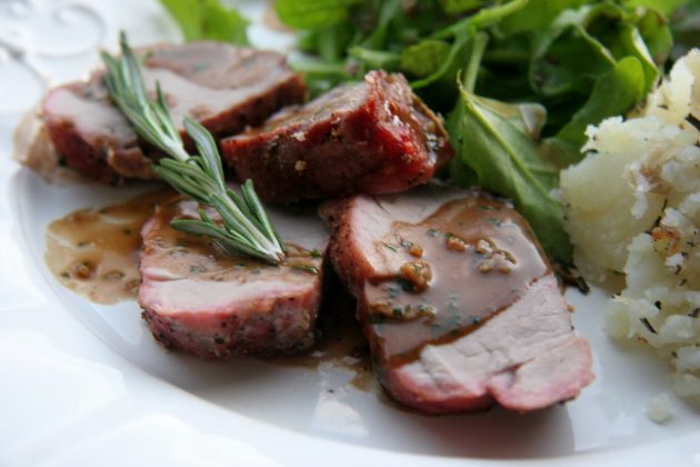 7 имбирных рецептов: Свиная вырезка с имбирным соусом