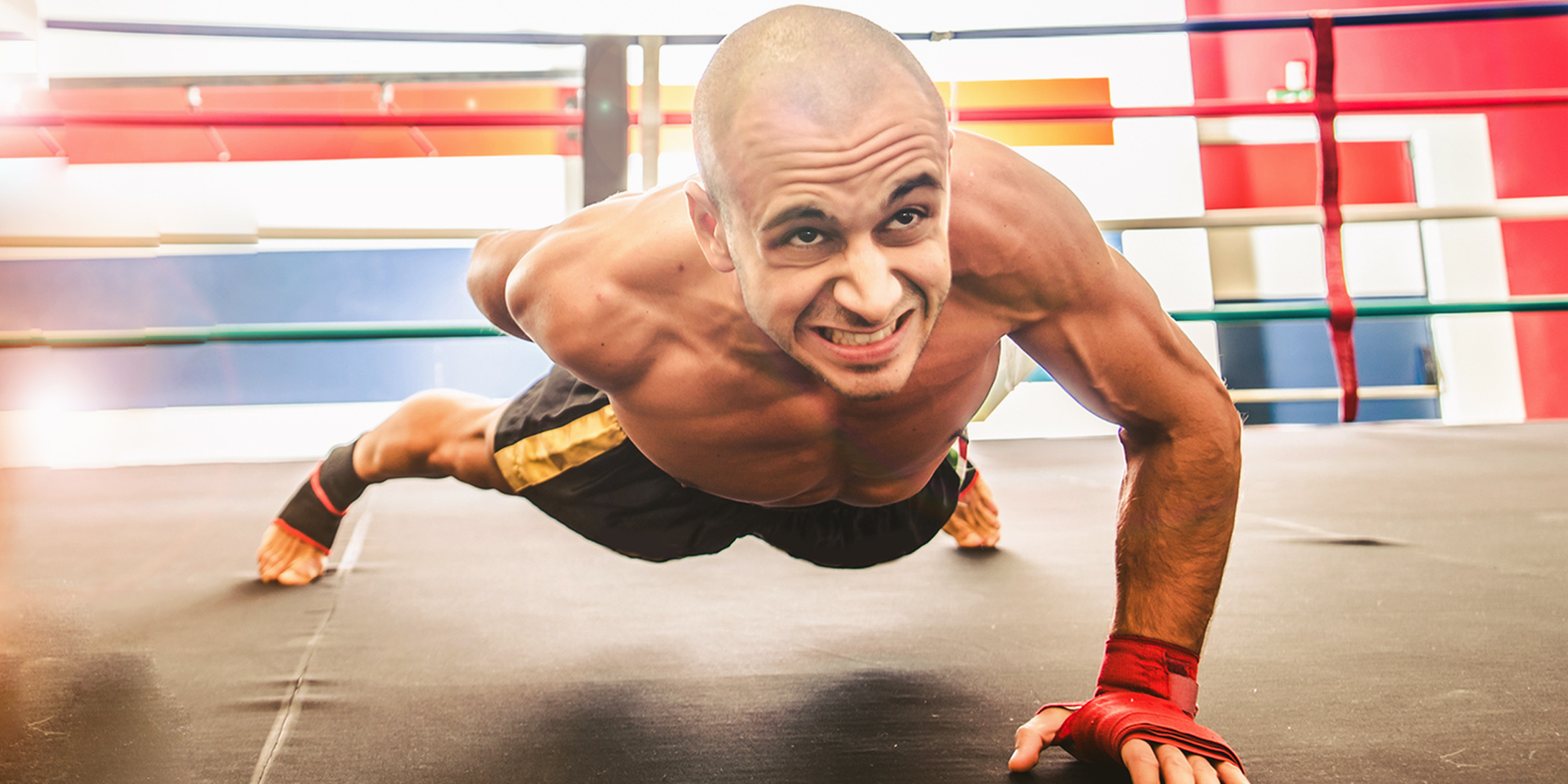 How to Do the Pushup-to-Balance Complex