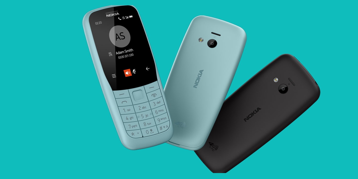 Представлены телефоны Nokia 220 4G и Nokia 105 - Лайфхакер