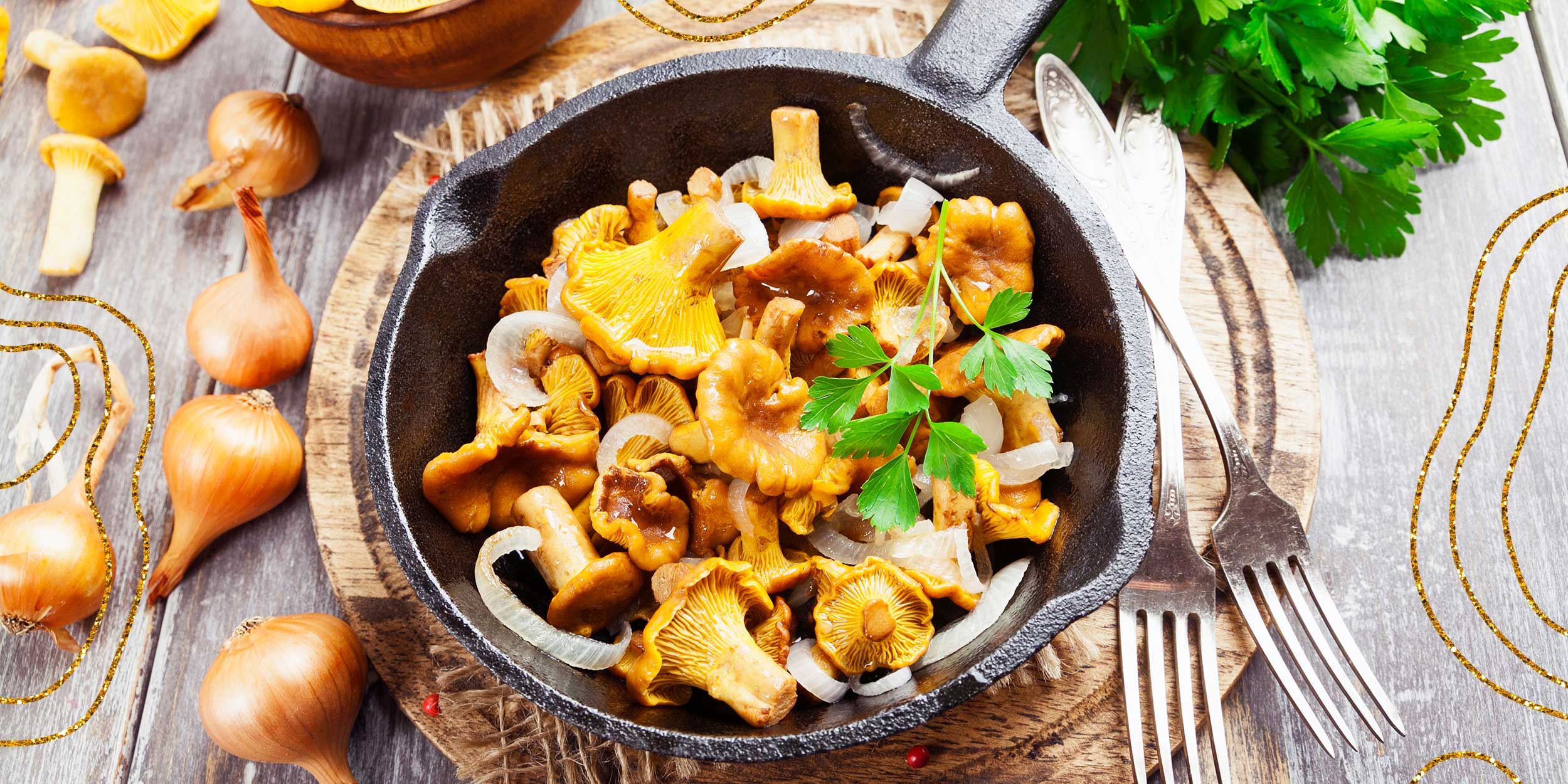 Легкие и вкусные рецепты с лисичками грибами на ужин