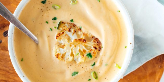 Крем-суп из цветной капусты – кулинарный рецепт