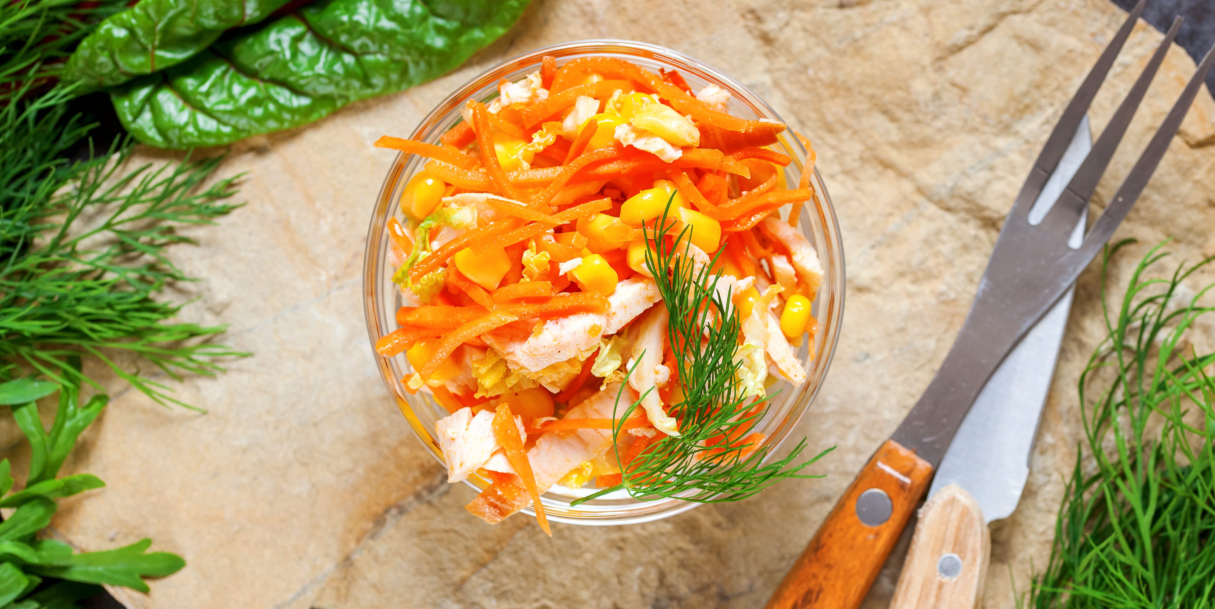 Салат с курицей: простые и вкусные рецепты в домашних условиях
